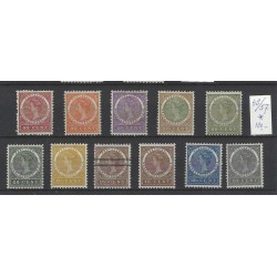 Dutch East Indies 48-57  Wilhelmina  MH/unused CV  180 €