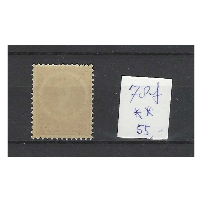 Ned. Indie 78f  JAVA KOP-staand  MNH/postfris CV  55 €