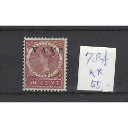 Ned. Indie 78f  JAVA KOP-staand  MNH/postfris CV  55 €