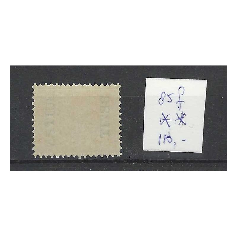 Ned. Indie 85f  BEZIT-BUITEN   MNH/postfris CV  110 €