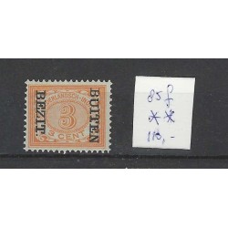 Ned. Indie 85f  BEZIT-BUITEN   MNH/postfris CV  110 €