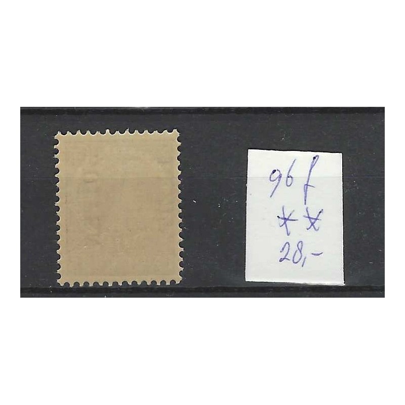Ned. Indie 96f  BEZIT-BUITEN   MNH/postfris CV  28 €
