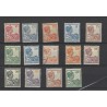 Dutch East Indies 115-128 Wilhelmina  MH/unused CV  50 €  behalve 123 is VFU