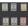 Ned. Indie 129-134 Wilhelmina  MH/ongebr CV  75 €  131, 132 zonder gom