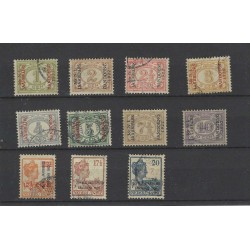 Dutch East Indies 149-159  Bandoeng-set  VFU/used CV  325 €