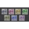 Ned. Indie 246-252 Karbouw MNH/postfris CV  20 €