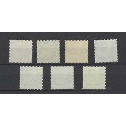 Dutch East Indies 253-259  Wilhelmina MNH CV  150 €
