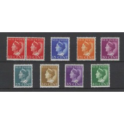 Dutch East Indies 274-281 Wilhelmina Konijnenburg MH/unused CV 350 €