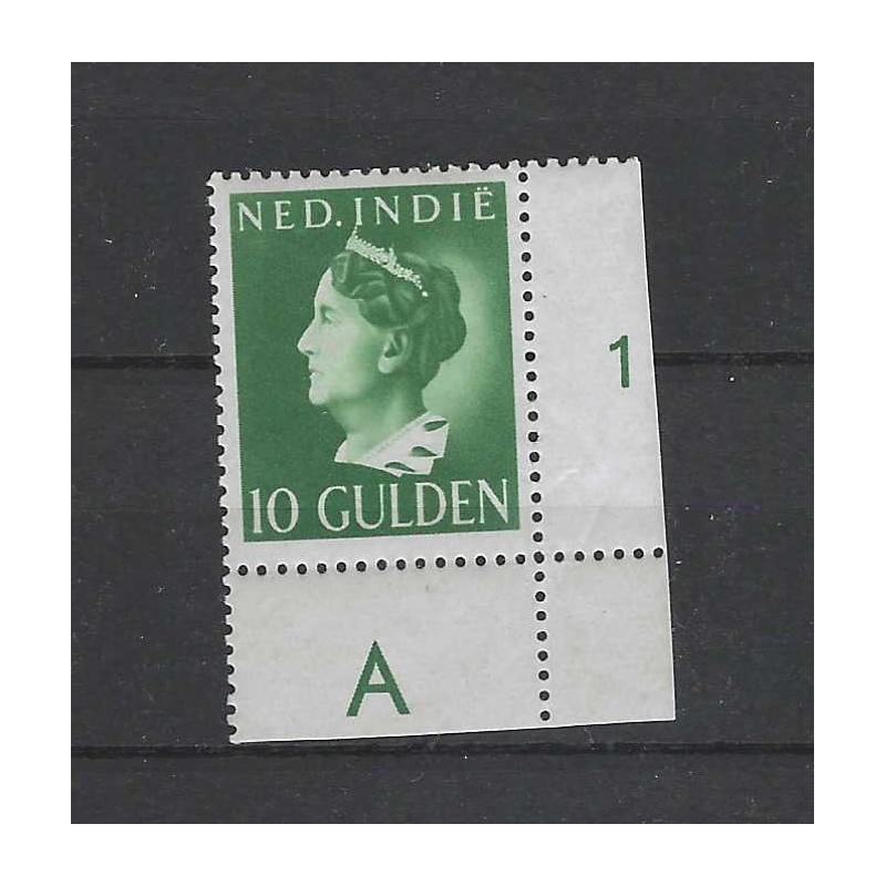 Ned. Indie 288 Wilhelmina Konijnenburg MNH/postfris CV 52 € Ned. Indie 288 Wilhelmina Konijnenburg MNH/postfris CV 52 €