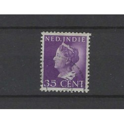 Dutch East Indies 280  Wiljhelmina Konijnenburg VFU/used CV  500 €