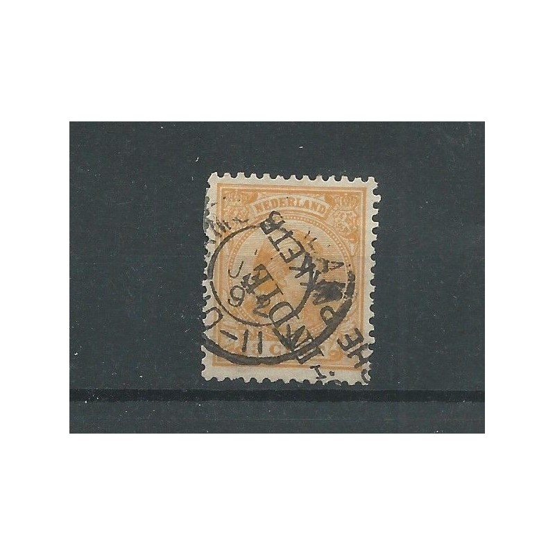 Nederland 34 met bootstempel  VFU/gebr  CV 100+ €