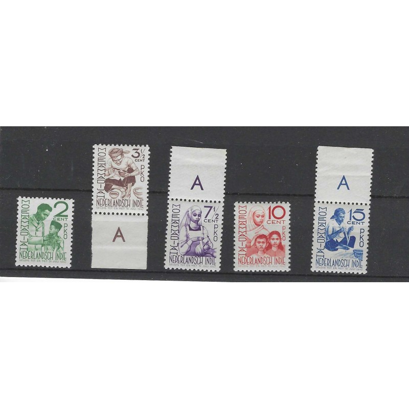 Ned. Indie 293-297 Moehammadijah MNH/postfris CV 32,50 € Ned. Indie 293-297 Moehammadijah MNH/postfris CV 32,50 €