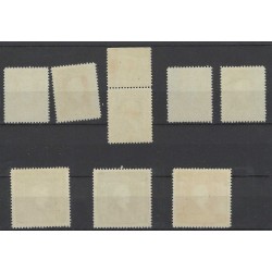 Ned. Indie 309-316 Wilhelmina  MNH/postfris CV 9,50 €