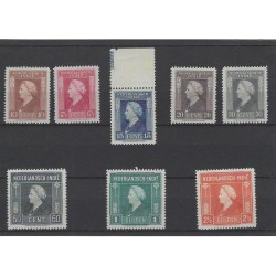 Ned. Indie 309-316 Wilhelmina  MNH/postfris CV 9,50 €
