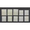 Ned. Indie 337-346 Wilhelmina  MNH/postfris CV 120 €