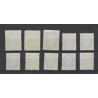 Ned. Indie 337-346 Wilhelmina  MNH/postfris CV 120 €