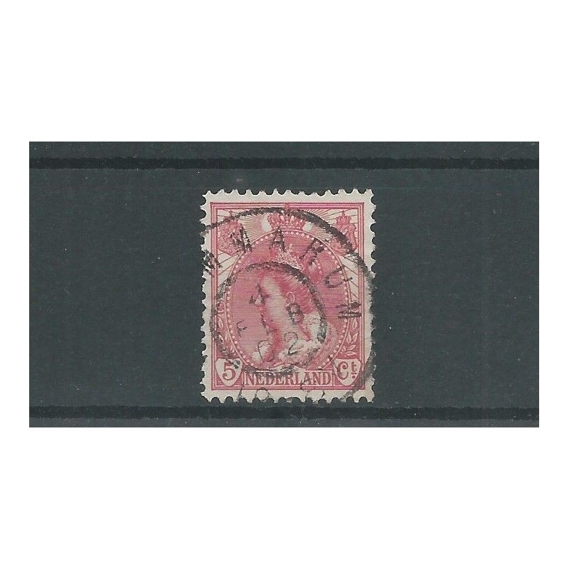 Netherlands 60 with TZUMMARUM large round cancel VFU/used  CV 5+ €