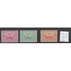 Ned. Indie LP8-10 Luchtpost 1928  MNH/postfris CV 69 €