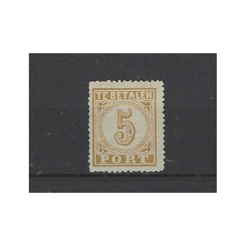 Ned. Indie P1 Port 1874 MH/ongebruikt CV 375 € Ned. Indie P1 Port 1874 MH/ongebruikt CV 375 €