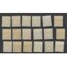 Ned. Indie P23-39 Port 1913  MH/ongebr  CV 48 €