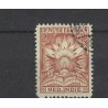 Ned. Indie BK1-7  Brandkast 1921 VFU/gebr  CV 3050 €  lees svp