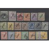 Ned. Indie D8-27 Dienst VFU/gebruikt  CV 147 €, D19a is MH