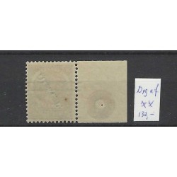 Ned. Indie D19af Dienst KOP-staand  MNH/postfris  CV 132 €