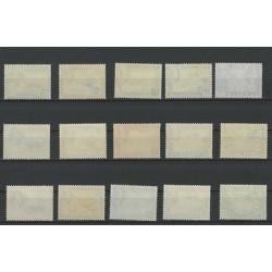 Curacao LP26-40  Diverse voorstellingen  MNH/postfris  CV 200 €