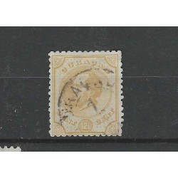 Curacao 5G Willem III 1873 VFU/gebr  CV 75+ € PRACHT !!