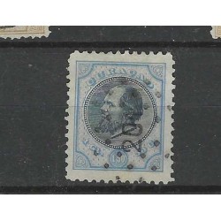Curacao 11F Willem III 1873 VFU/gebr  CV 135+ € PRACHT !!