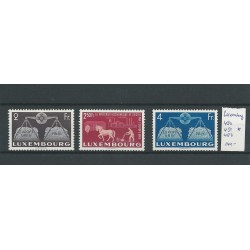Luxembourg 480, 481, 483  Europäise Einigung  MH/unused   CV 140 €