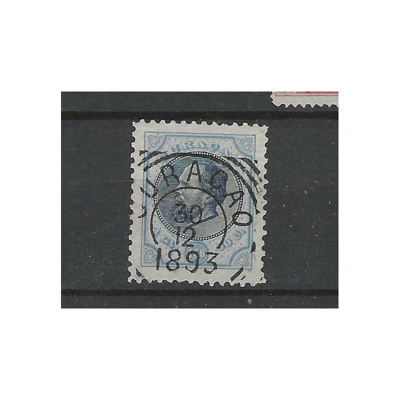 Curacao 11F Willem III 1873 VFU/gebr CV 135+ € PRACHT !! Curacao 11F Willem III 1873 VFU/gebr CV 135+ € PRACHT !!