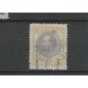 Curacao 12aB Willem III 1873 VFU/gebr  CV 60+ € PRACHT !!