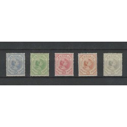 Curaçao  19-23  Wilhelmina MH/unused CV 215 €Extremely fine !!