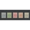 Curaçao  19-23  Wilhelmina MH/unused CV 215 €Extremely fine !!