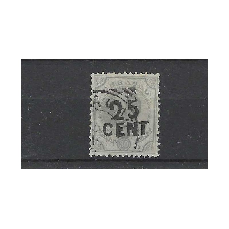 Curacao 18 Hulpzegel VFU/gebr CV 20 € Curacao 18 Hulpzegel VFU/gebr CV 20 €
