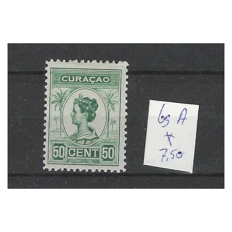 Curacao 68A Wilhelmina MH/ongebr CV 7,5 € Pracht !! Curacao 68A Wilhelmina MH/ongebr CV 7,5 € Pracht !!