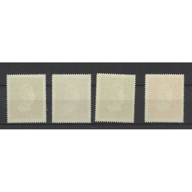 Curaçao 178-181 Wilhelmina  MNH CV 415 €