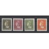 Curacao 178-181 Wilhelmina  MNH/postfris CV 415 €