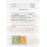 Curacao 178-181  Wilhelmina Konijnenburg  VFU/gebr CV 628 € certificaat !!