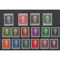 Curaçao 218-229, 230-233  Juliana Hartz  MNH CV 510 €
