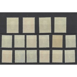 Curaçao 218-229, 230-233  Juliana Hartz  MNH CV 510 €