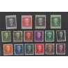 Curacao 218-229, 230-233 Juliana Hartz  VFU/gebr CV 118 €