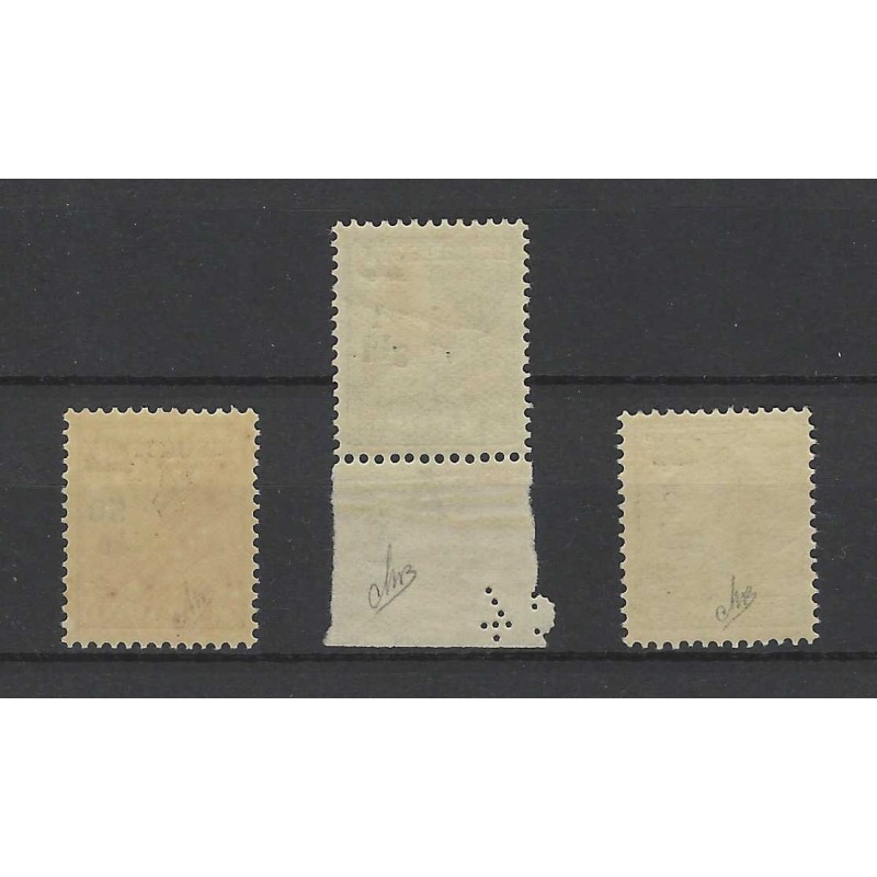 Curaçao LP1-3 Airmail 1929  MNH CV 250 €