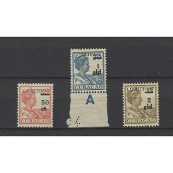 Curacao LP1-3 Luchtpost 1929  MNH/postfris CV 250 €