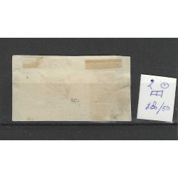 Nederland 2 Willem 1852 RAND-paartje "HAARLEM-C" VFU/gebr CV 230+ €