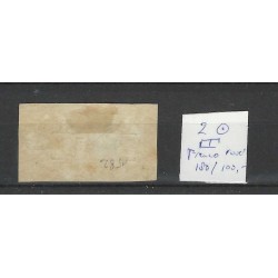 Netherlands 2 Willem 1852 pair "red-FRANCO" VFU/used CV 180+ €