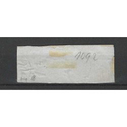 Nederland 1-3 Willem 1852 Strippen van 3 "ROTTERDAM-C"  VFU/gebr CV 1950 €