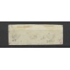 Nederland 1-3 Willem 1852 Strippen van 3 "ROTTERDAM-C"  VFU/gebr CV 1950 €