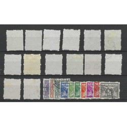 Netherlands R33-56  Four-sided Syncopated perforation VFU/used  CV 245 €